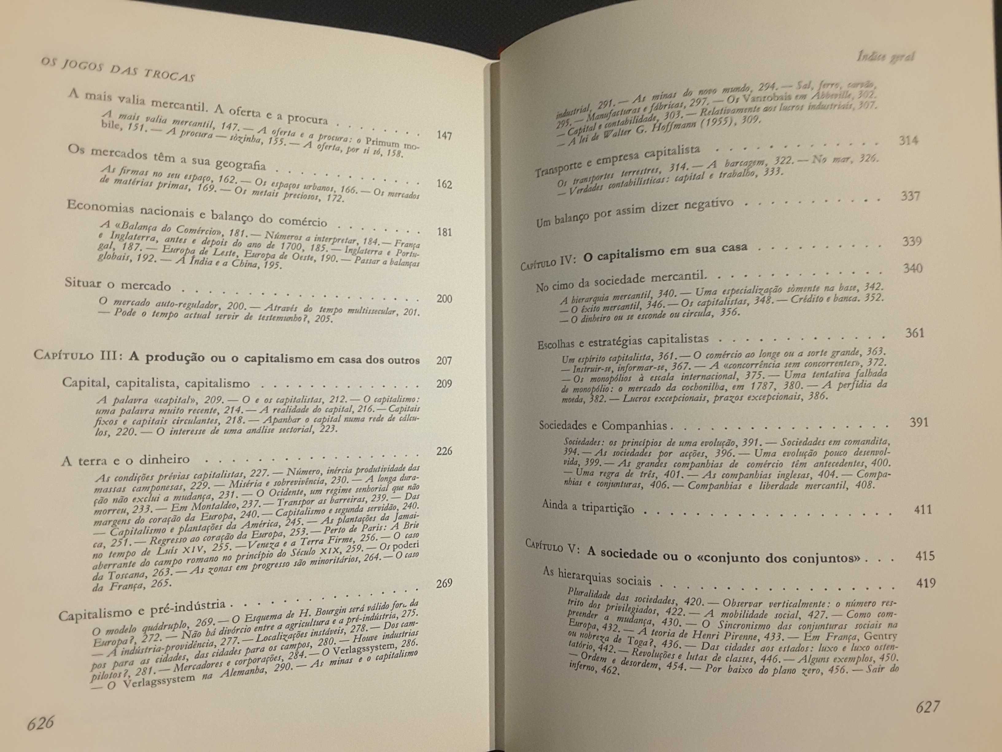 Fernand Braudel – Civilização Material e Capitalismo Séculos XV-XVIII