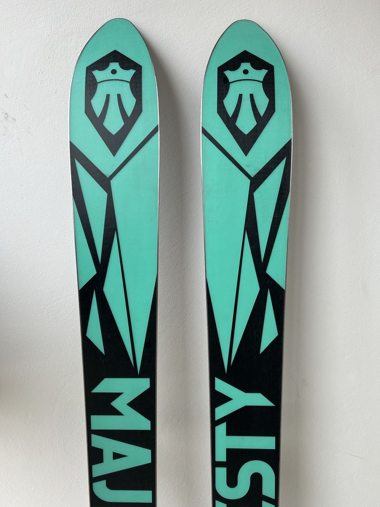 NOWE Narty Freeride Majesty Knife + wiązania Marker Duke EPF  Freeski