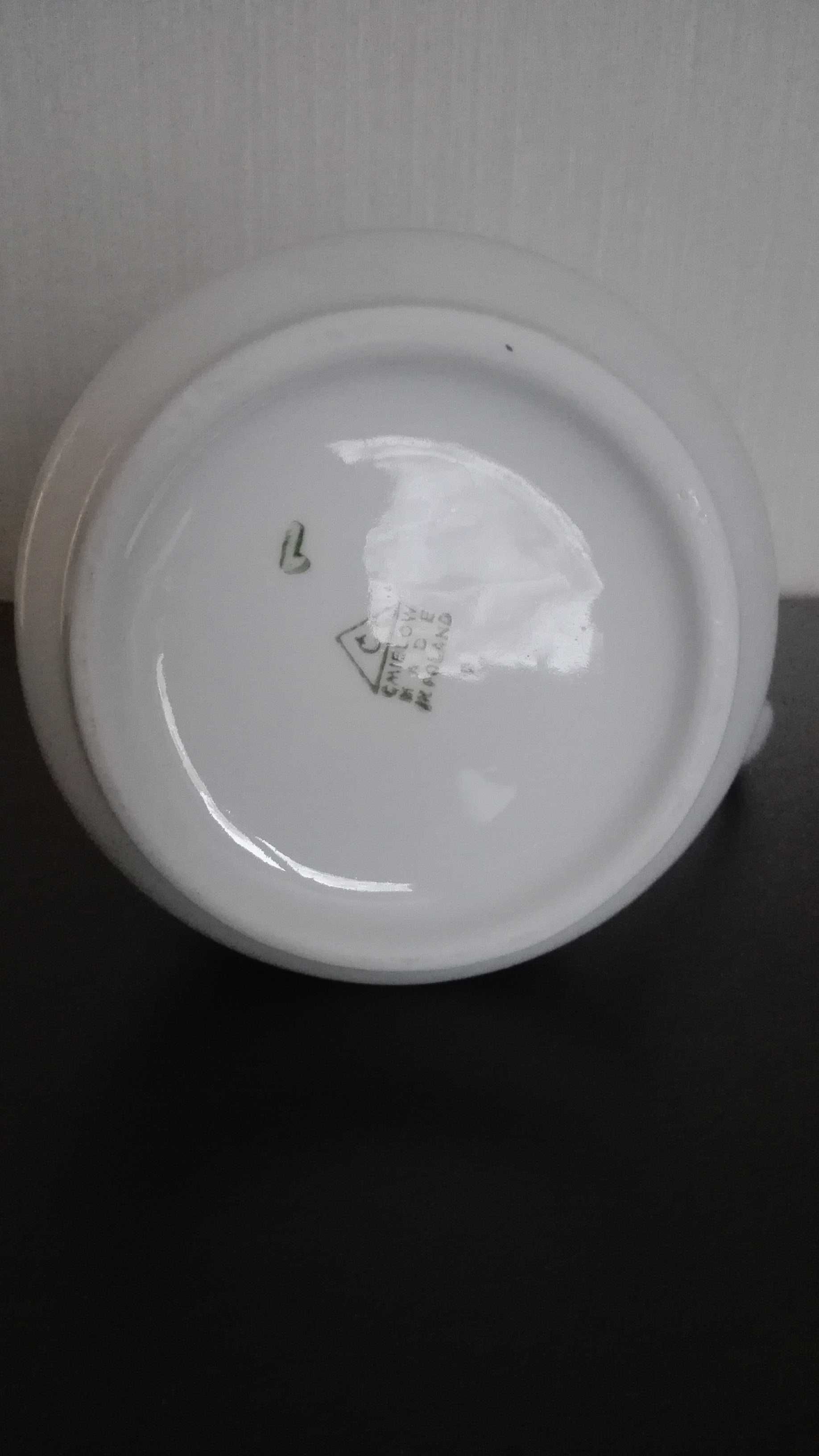 Kufel, dzbanek, stara porcelana Ćmielów, 100% porcelana