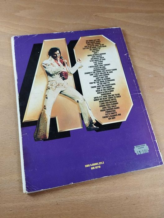 Partituras Elvis Presley, Elvis' Forty Greatest
