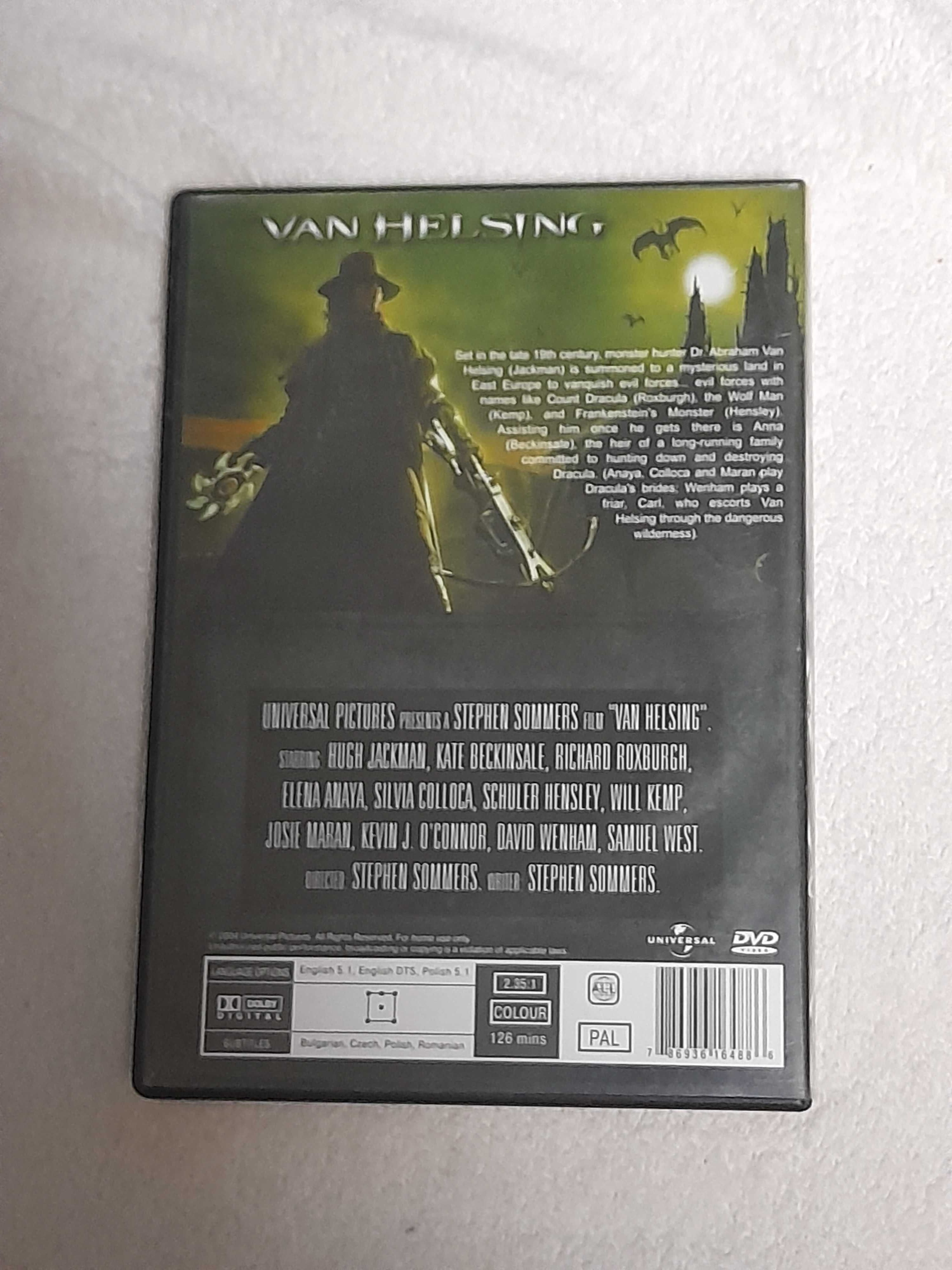 Film Van Helsing płyta DVD