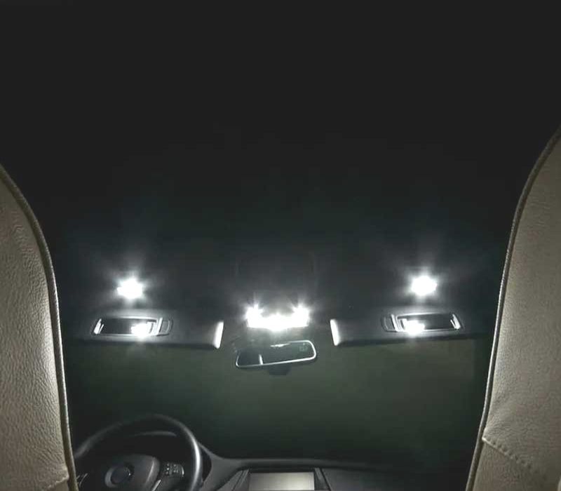 KIT COMPLETO DE 15 LÂMPADAS LED INTERIOR PARA BMW X1 E84 2012-2015