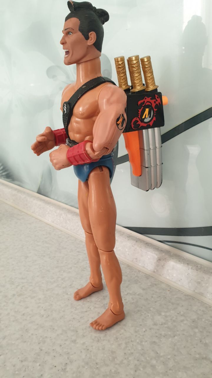 Hasbro man  samurai 2002 год