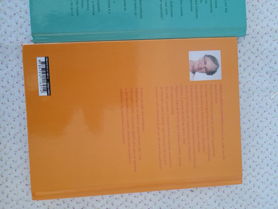 Livros novos 2 euros cada.