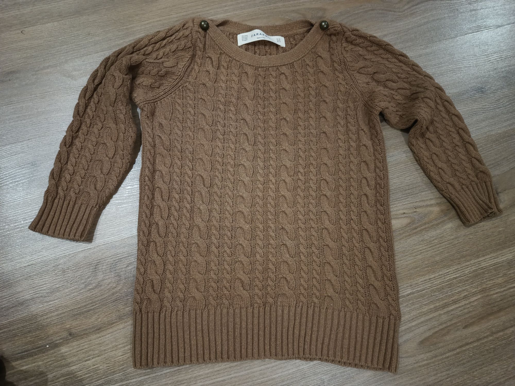 Светр Zara Knit розмір s-m ідеальний стан