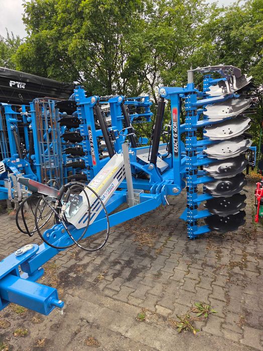 OD RĘKI !!! Brona talerzowa Namyslo Exact Plus 4m Ceownik tandem