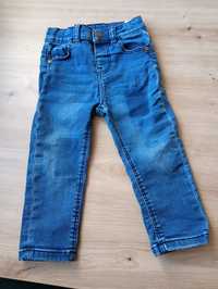 Spodnie M&S dla dziewczynki jeansowe rozmiar 92