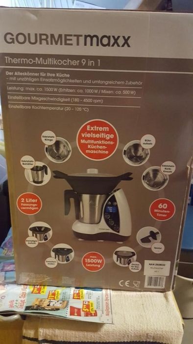 Robot GOURMETmaxx Thermo-Multikocher 9in1 - nowy