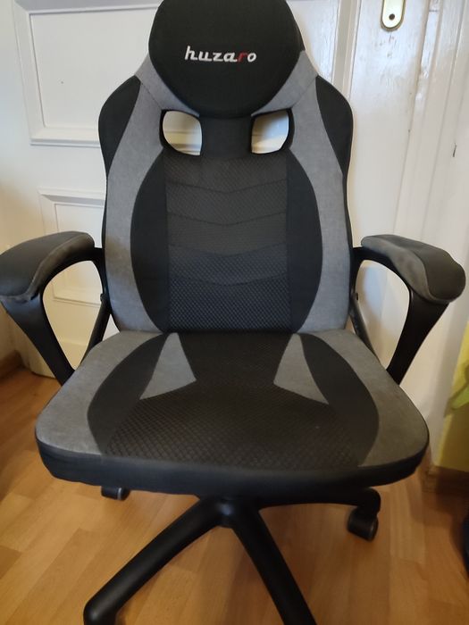 Fotel gamingowy kubełkowy HUZARO 2.5 szary