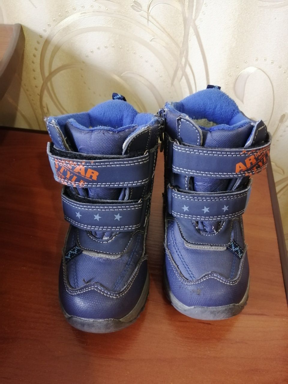 Зимние термо сапожки-ботинки, 24 размер