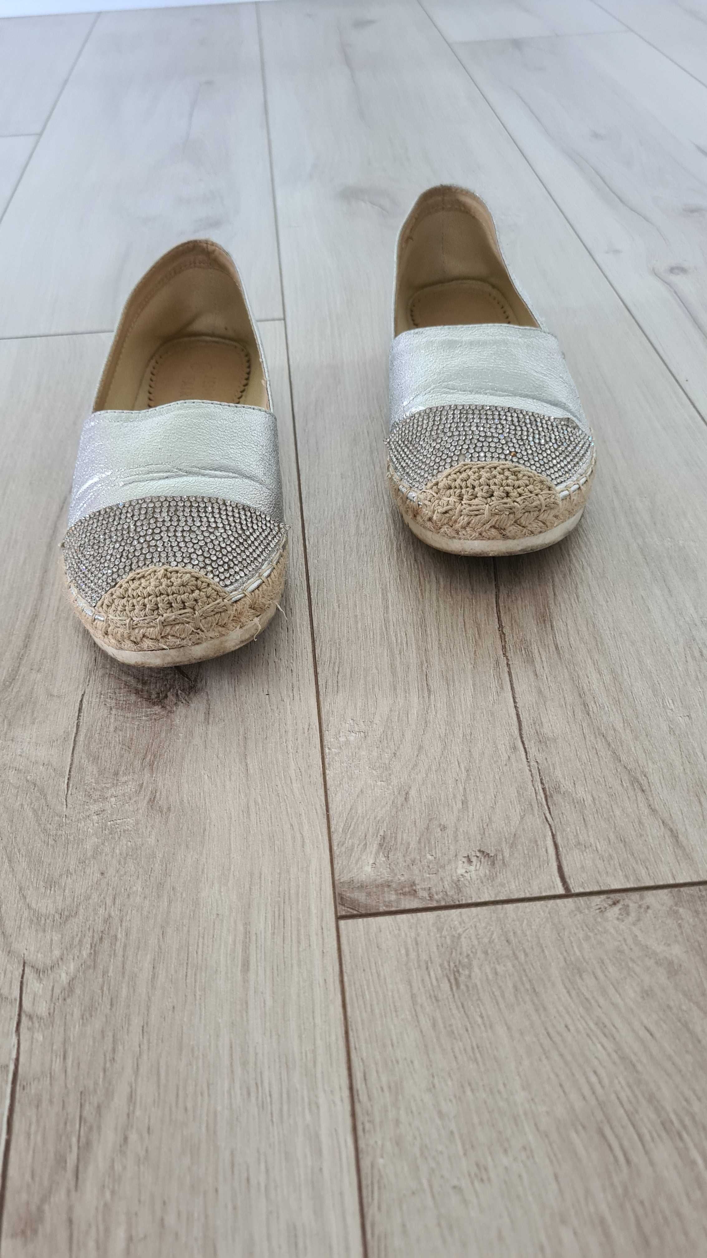 Espadryle roz.36