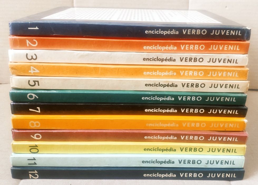 ENCICLOPÉDIA VERBO JUVENIL - 12 Volumes