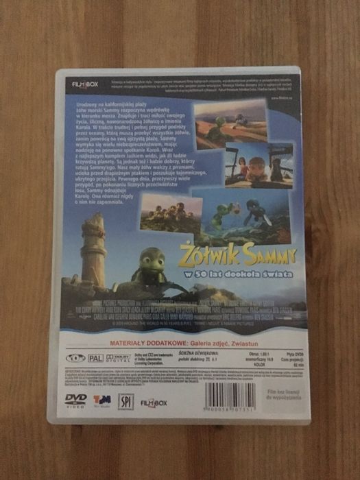 Żółwik Sammy w 50 lat dookoła świata DVD