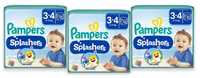 Pampers Splashers 3-4 36 szt. 6-11 kg Pieluszki