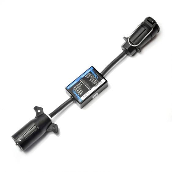 Американский переходник адаптер для розетки фаркопа прицеп 7pin, 4pin