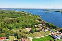 Działka Mazury jezioro