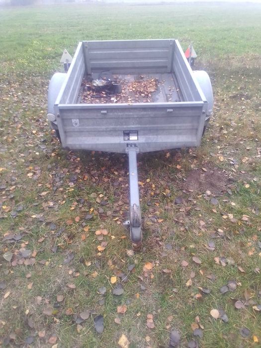 Przyczepka samochodowa Pongratz  450;dmc ocynkowana