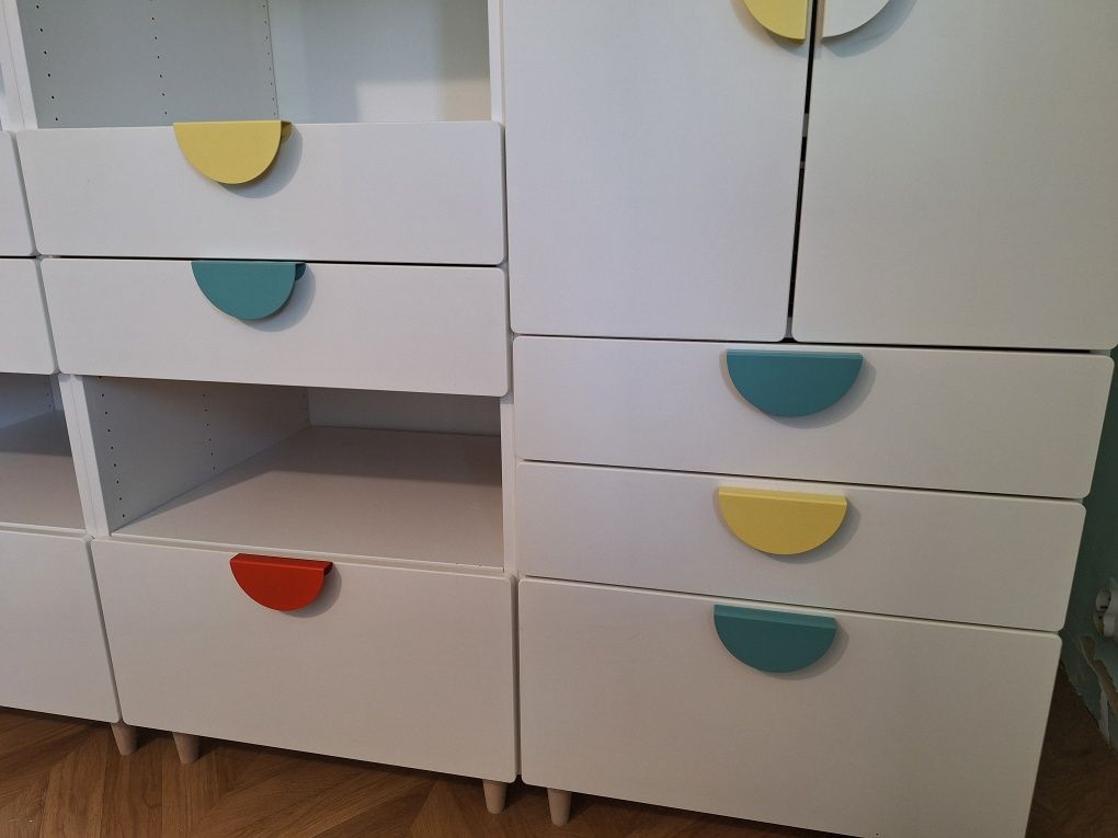 Szafa x2 regały x2 Ikea Smastad Platsa