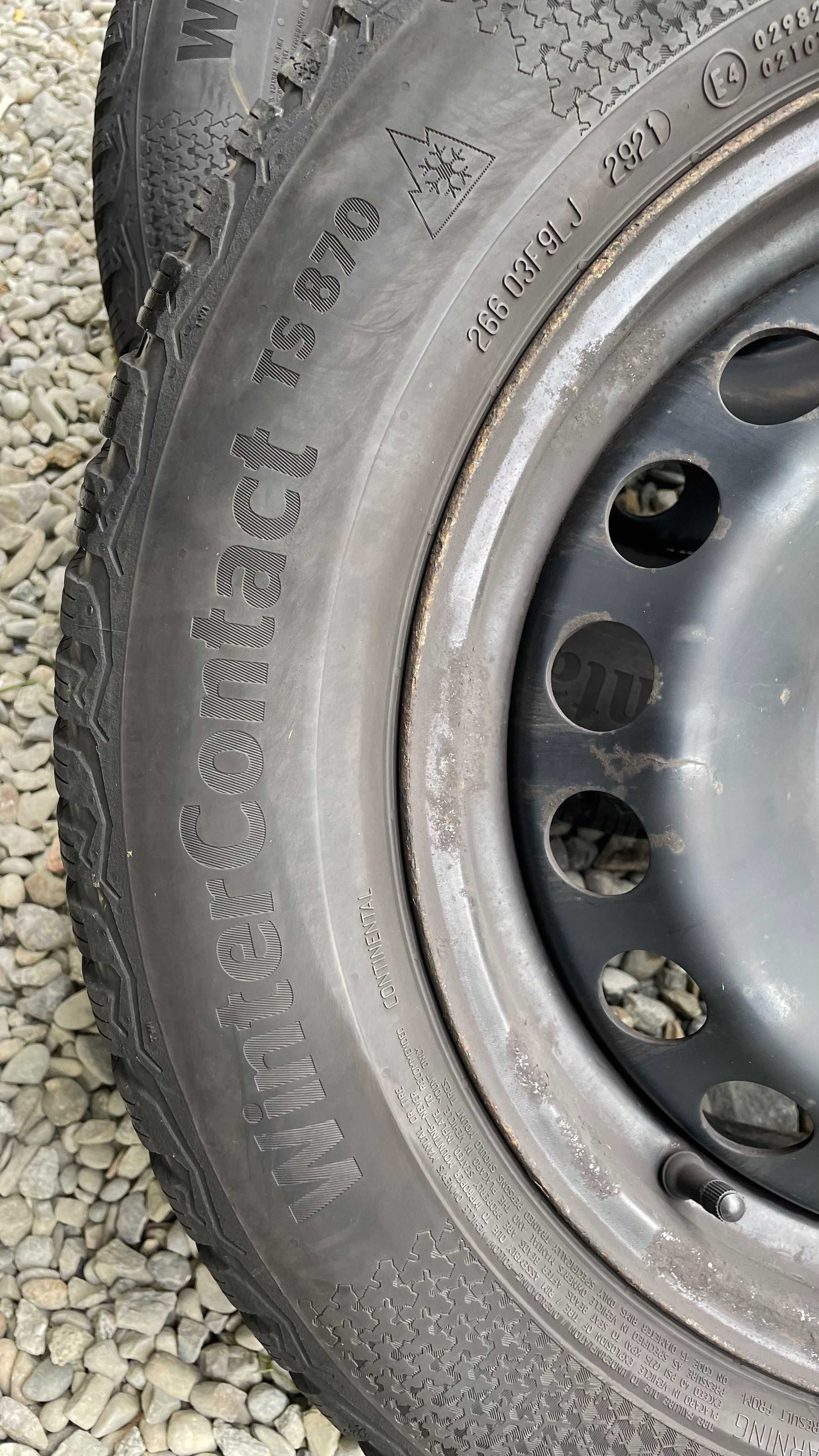 Opony Zimowe Continental WinterContact TS 870 195/65 R15 91 T