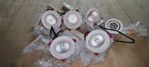 Lampy sufitowe LED z zasilaczami ściemnialnymi 6szt