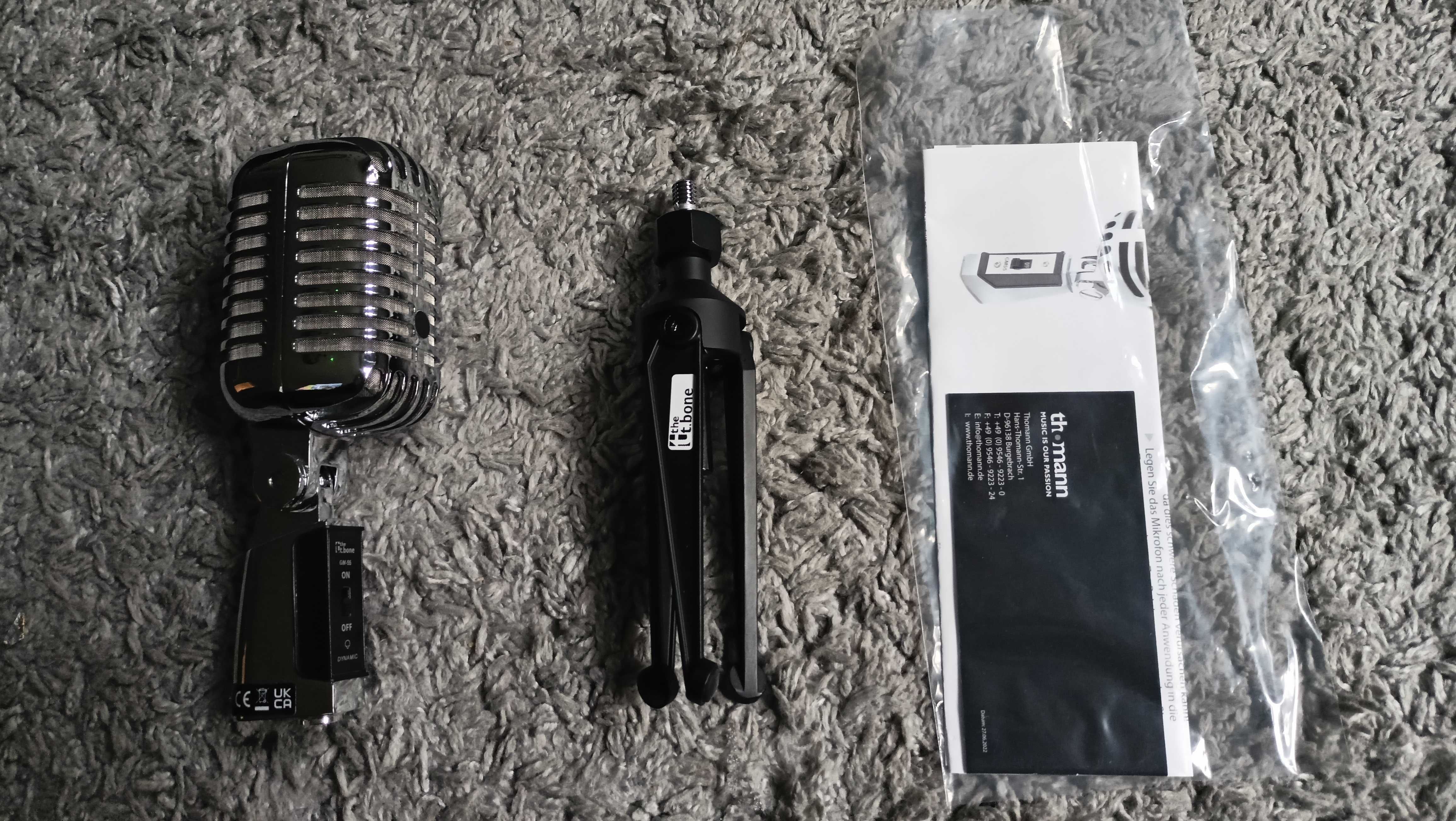 NOWY Mikrofon Dynamiczny THE T.BONE GM55