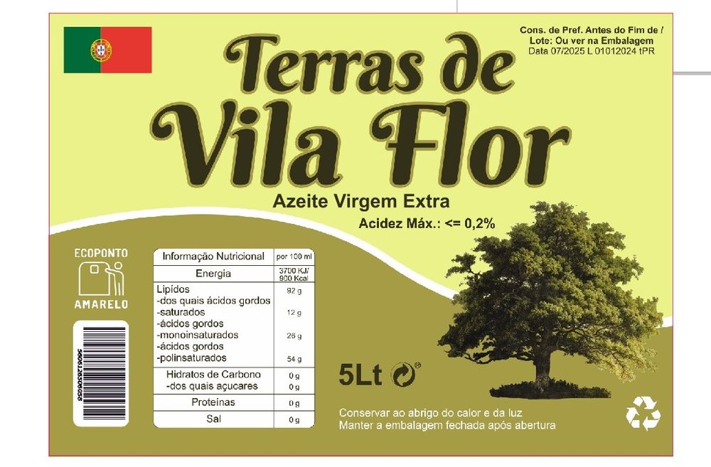 Vendo azeite de vila flor