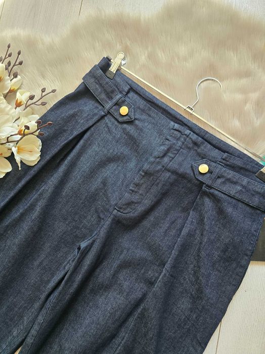 Вільні джинси Wide Leg Paperbag від Zara, XS, M, оригінал