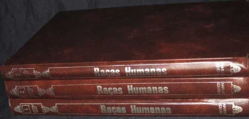 Raças humanas - 3 volumes