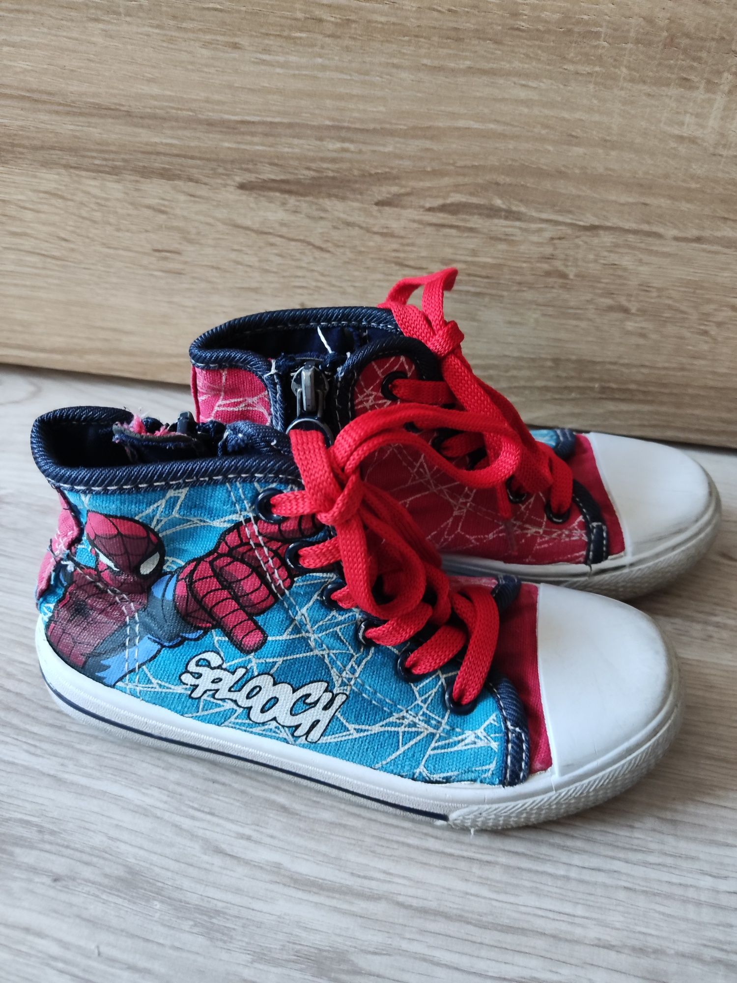 Trampki chłopięce wysokie Spiderman 28