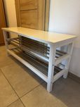 ławka z półkami na buty IKEA TJUSIG