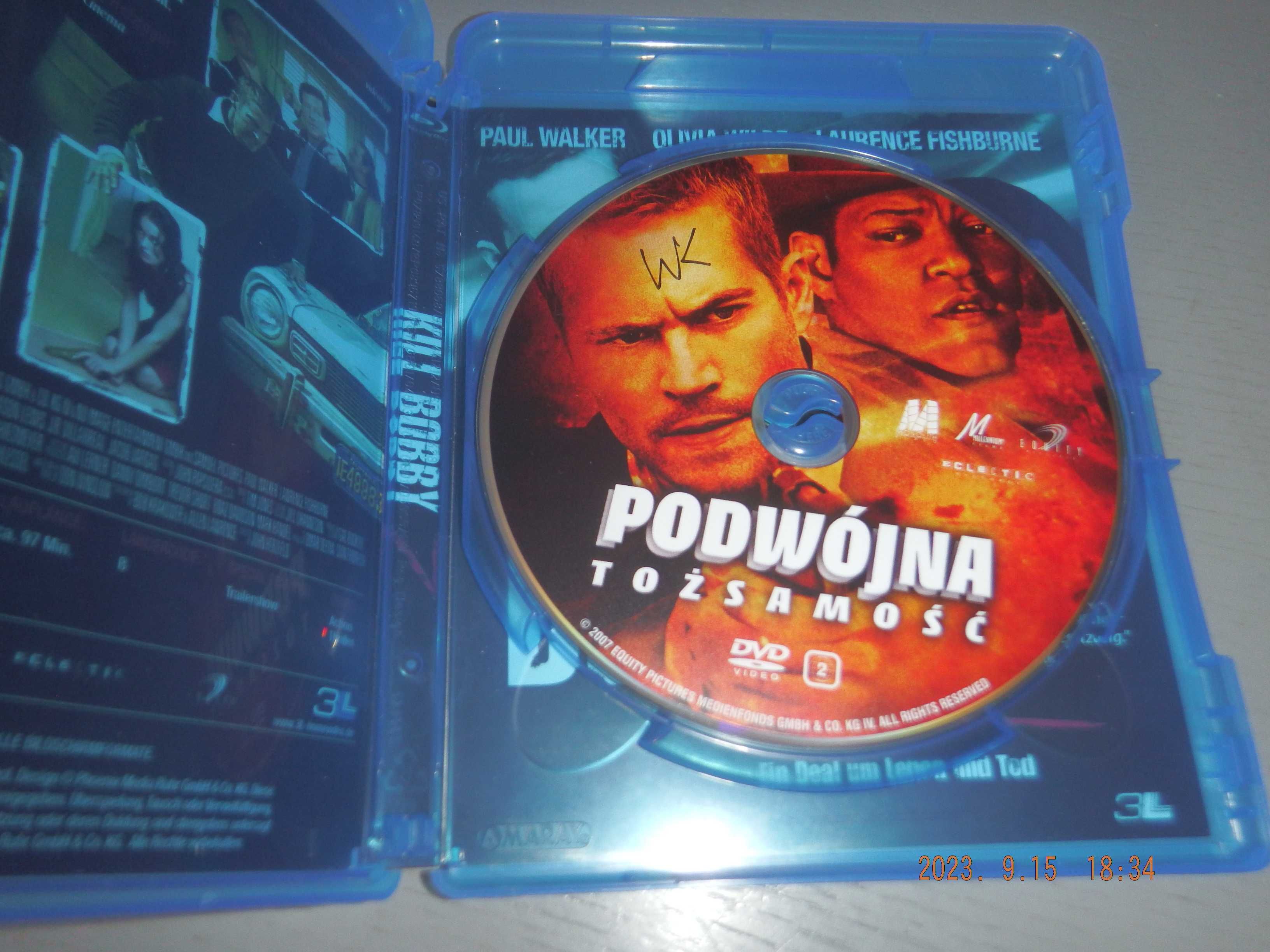 Podwojna tozsamosc  dvd  P.WALKER   PL