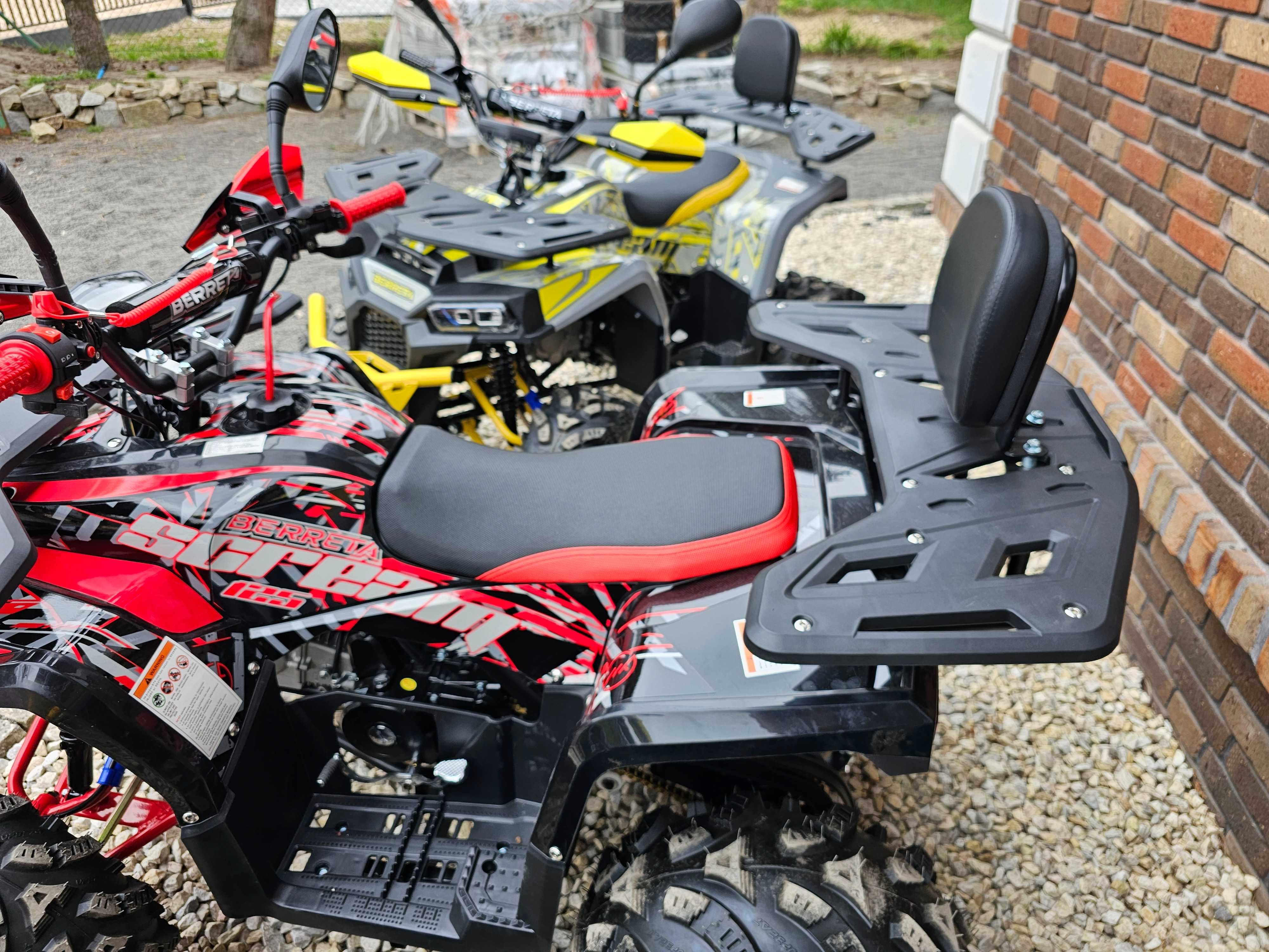 Quad atv 125cc berreta scream full opcja najmocniejsza rama RATY DOWÓZ
