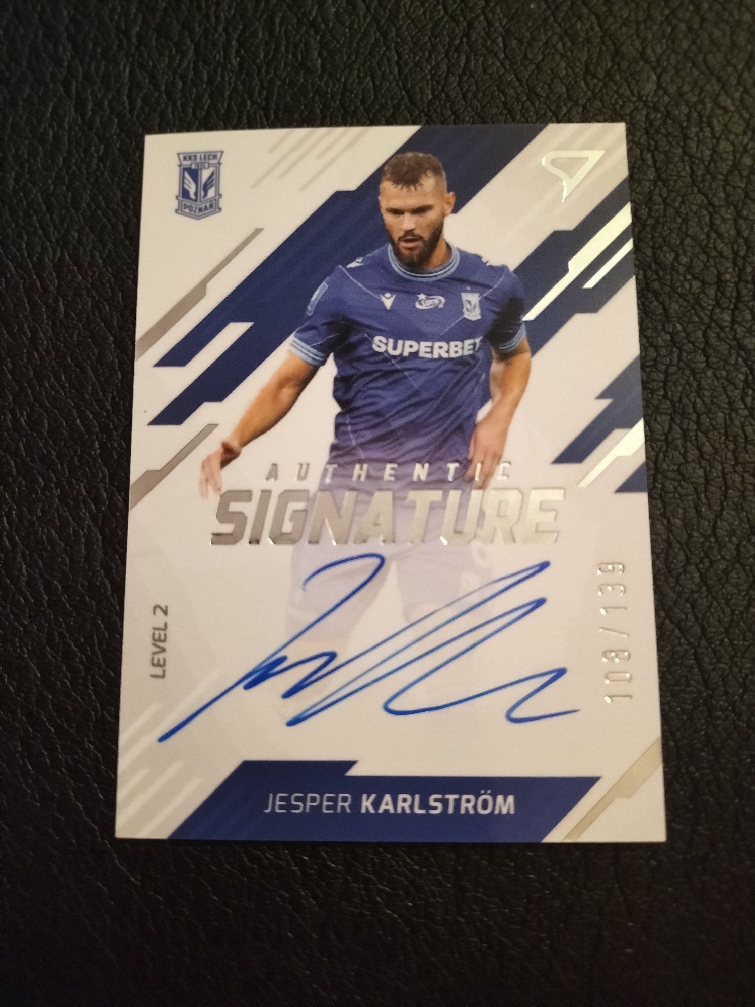 Signature Ekstraklasa Sportzoo Lech Poznan Jesper Karlstrom