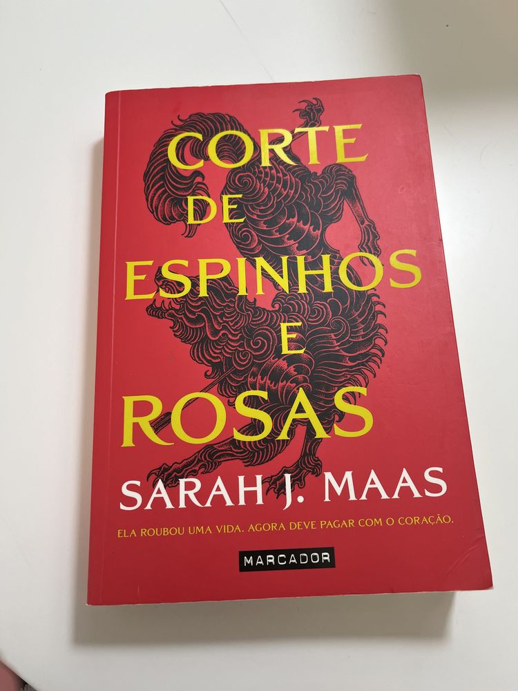 Livro “A Corte de Espinhos e Rosas”