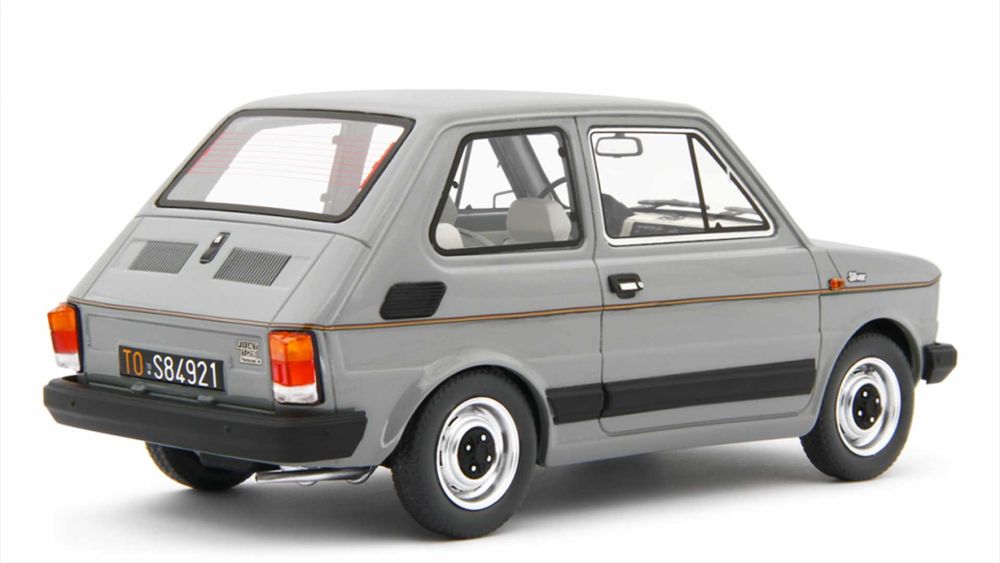 Model 1:18 Laudoracing-Model Fiat 126 Personal 4 Silver 1978 LM167A