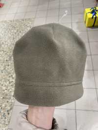 Тёплая флисовая шапка хаки зимняя размер XL тактическая