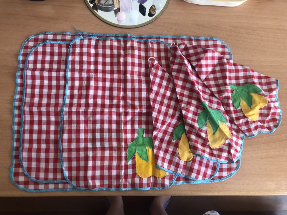 Panos de cozinha vintage