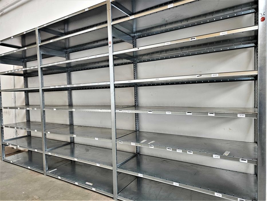 Regały Magazynowe Firmowe Półkowe Metalowe Duże ilości WYSYŁKA FAKTURA