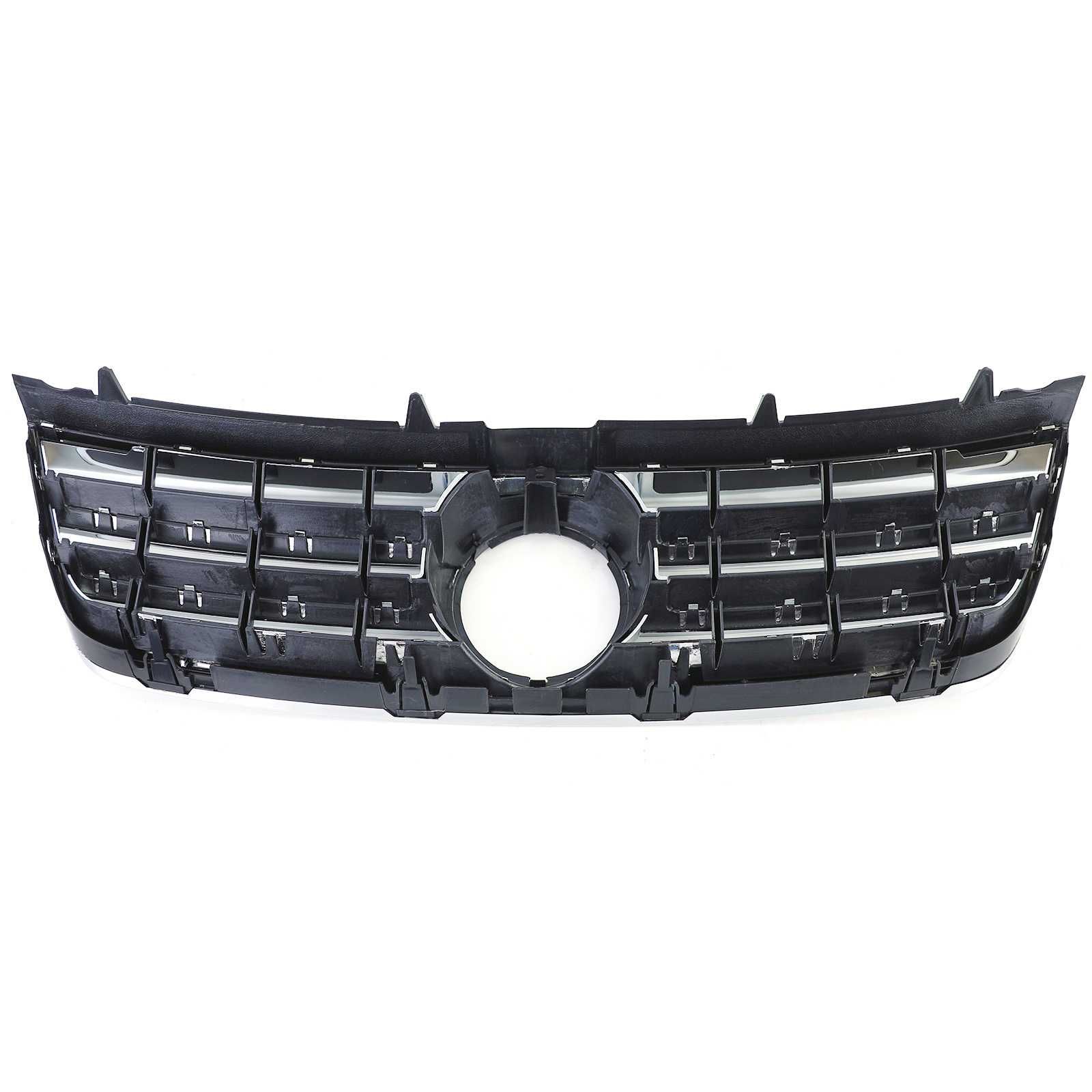 Grelha cromada e preta para VW Touareg 7L 2002 a 2006