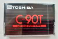 Редкая винтажная аудиокассета TOSHIBA C-90T Made in Japan
