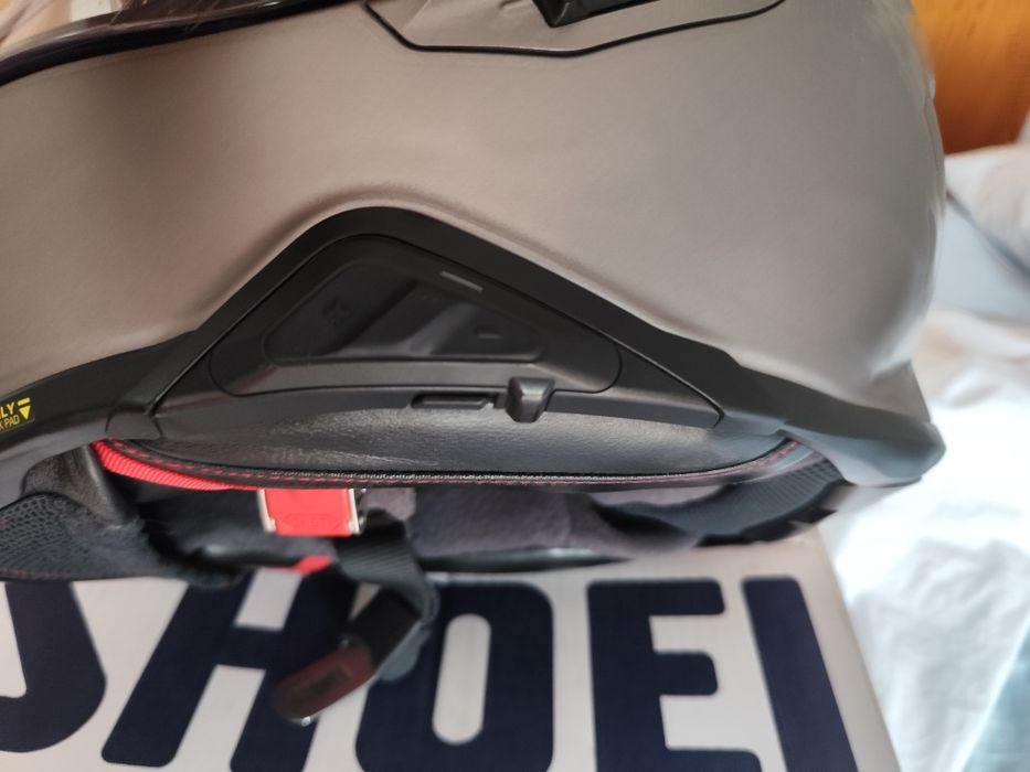 Capacete shoei + intercomunicador