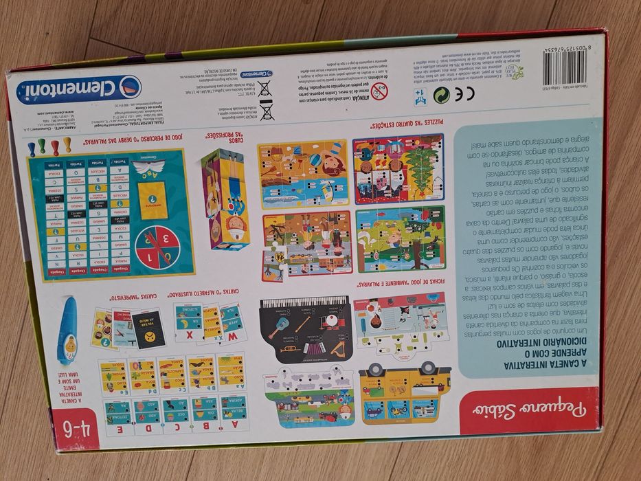 Jogo Clementoni Pequeno Sábio: Aprende com o Dicionário Interativo