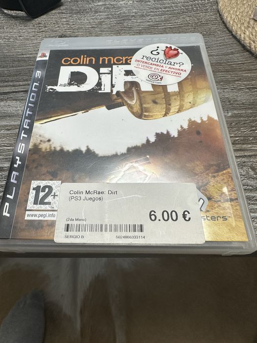 Продаю оригинальный диск Colin McRae: DiRT для PlayStation 3
