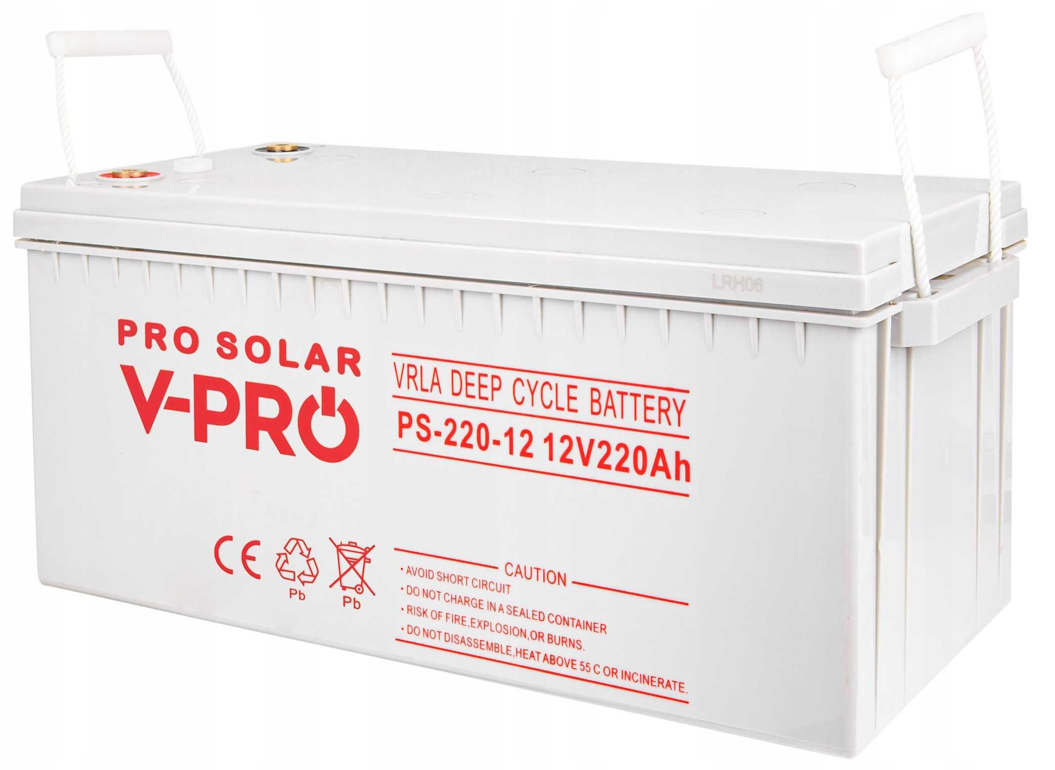 Гелева Volt Polska PRO DEEP CYCLE GEL 12V 220Ah PS-220-12 6AKXDEEP20