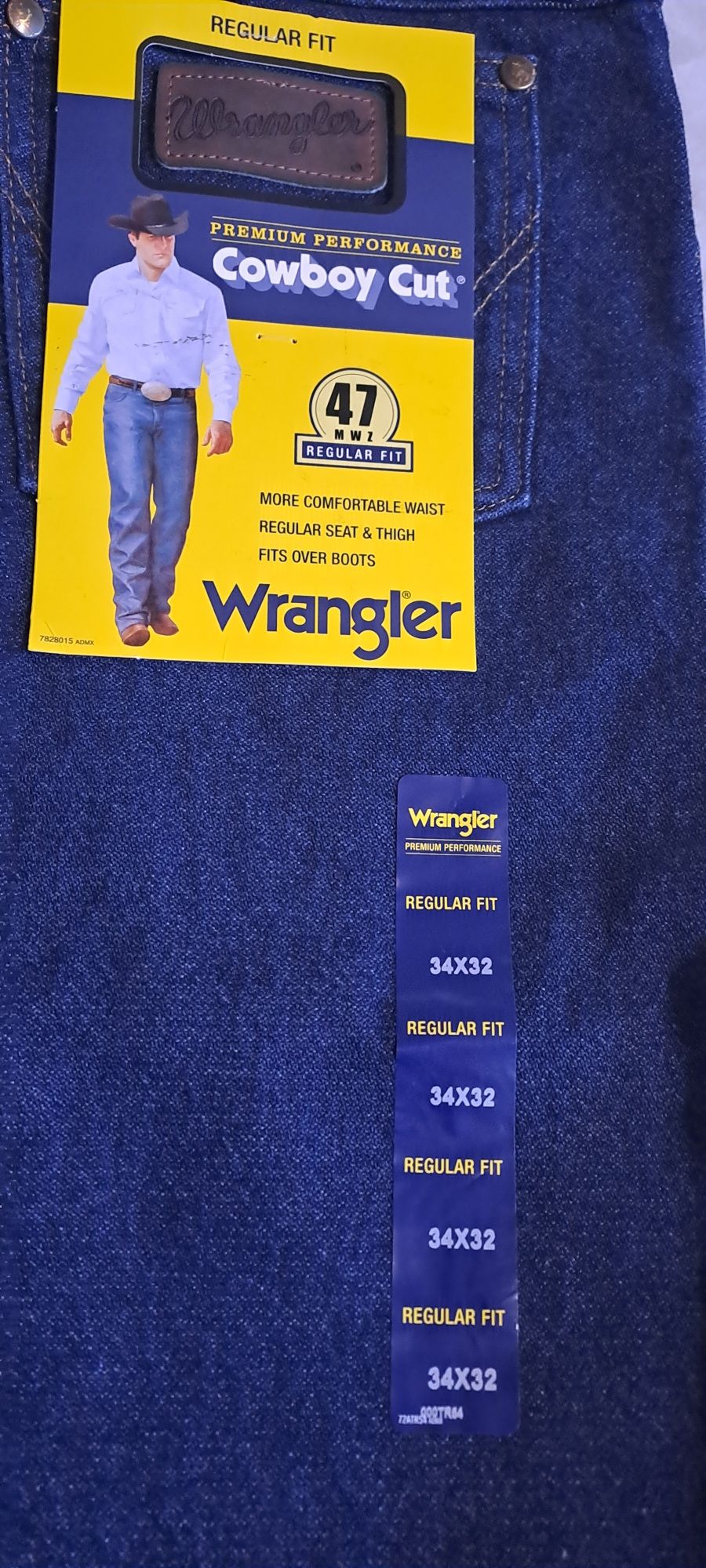 Джинсы Wrangler 47 mwz  W34 L32