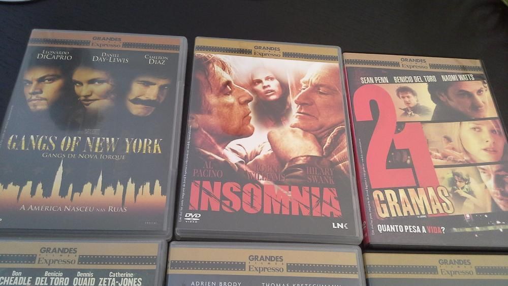 7 Dvd's originais novos