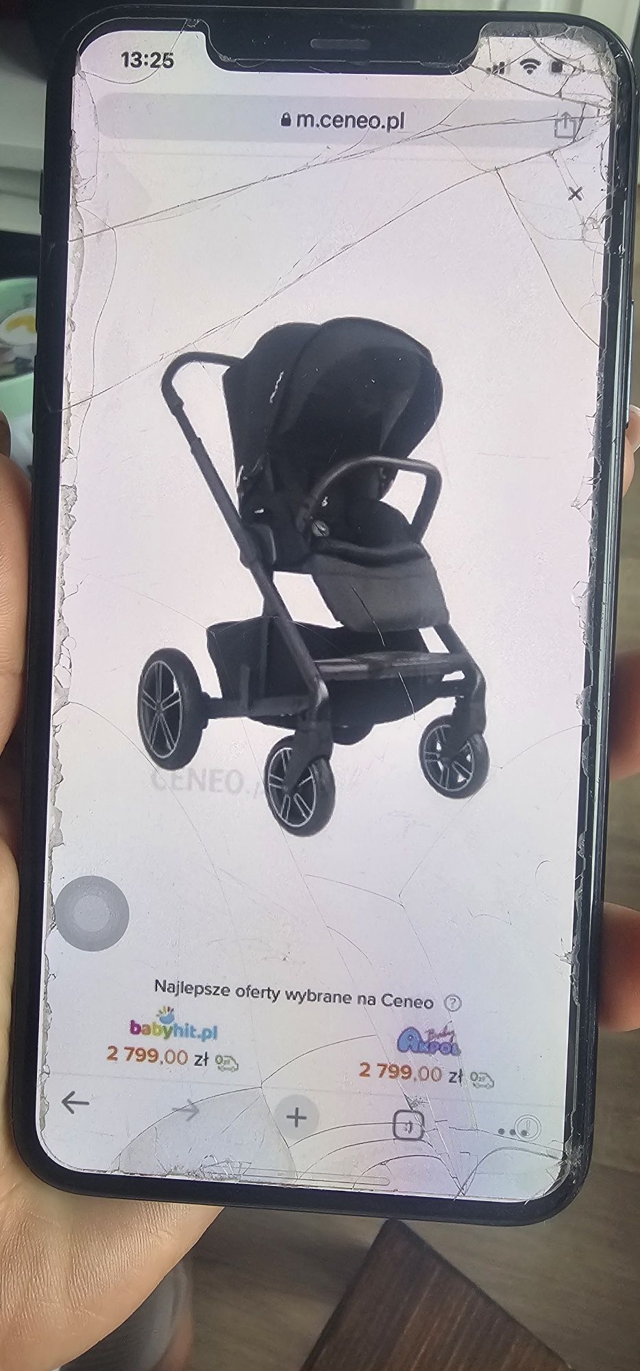 Wózek nuna 1 dziecko