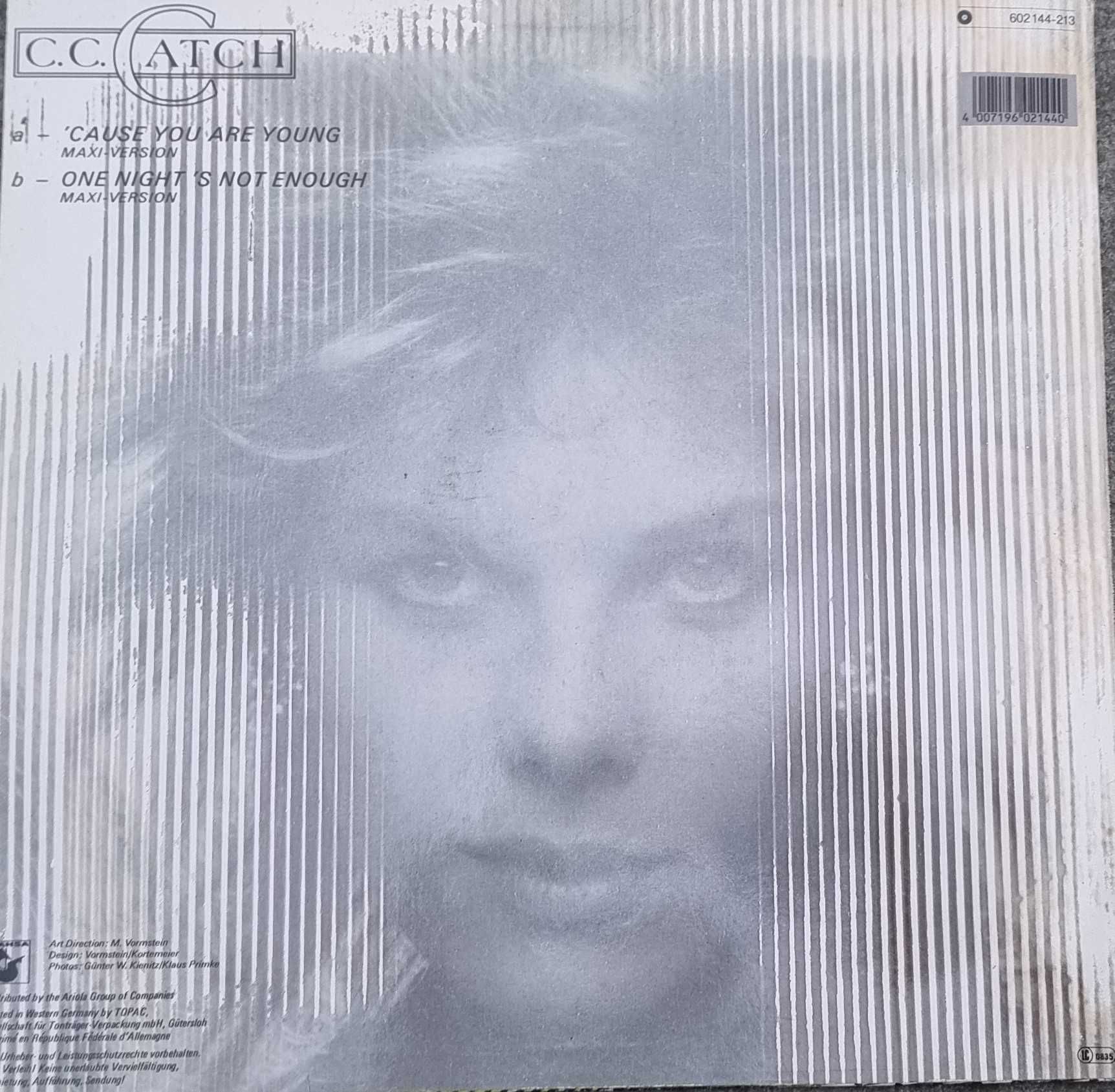 Vinyl - C.C. Catch: `Cause You Are Young- винил 12"
