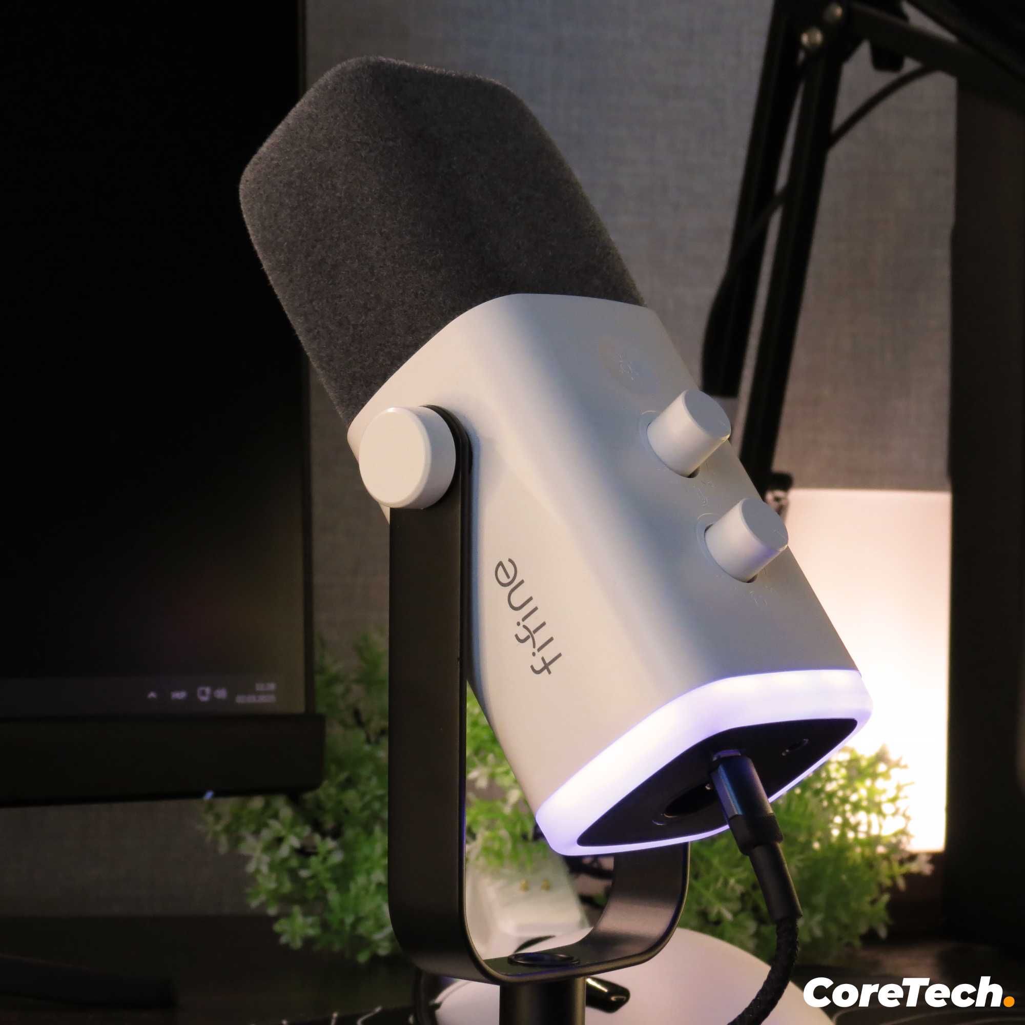 ‼️ГАРАНТІЯ • Студійний мікрофон FIFINE AM8 • (White)