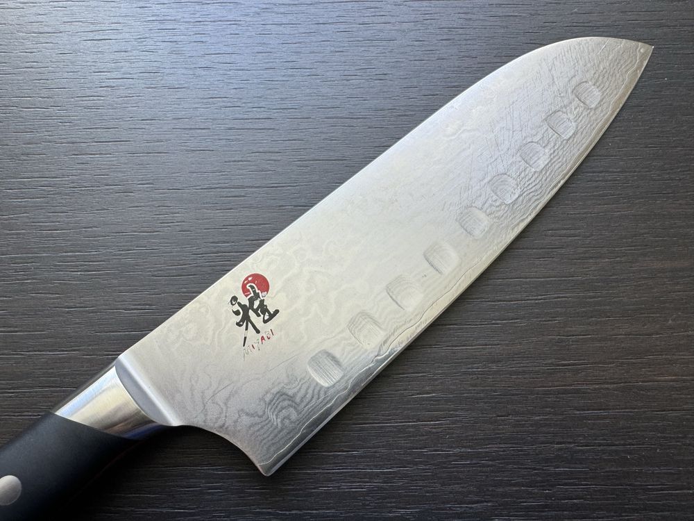 Японский кухонный нож Miyabi Fusion 600D Morimoto Edition Santoku